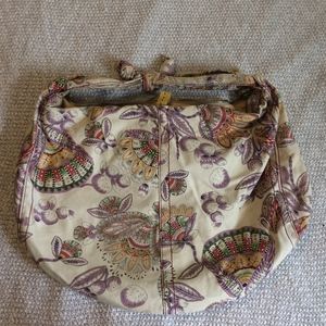 Canvas Floral Boho Bag